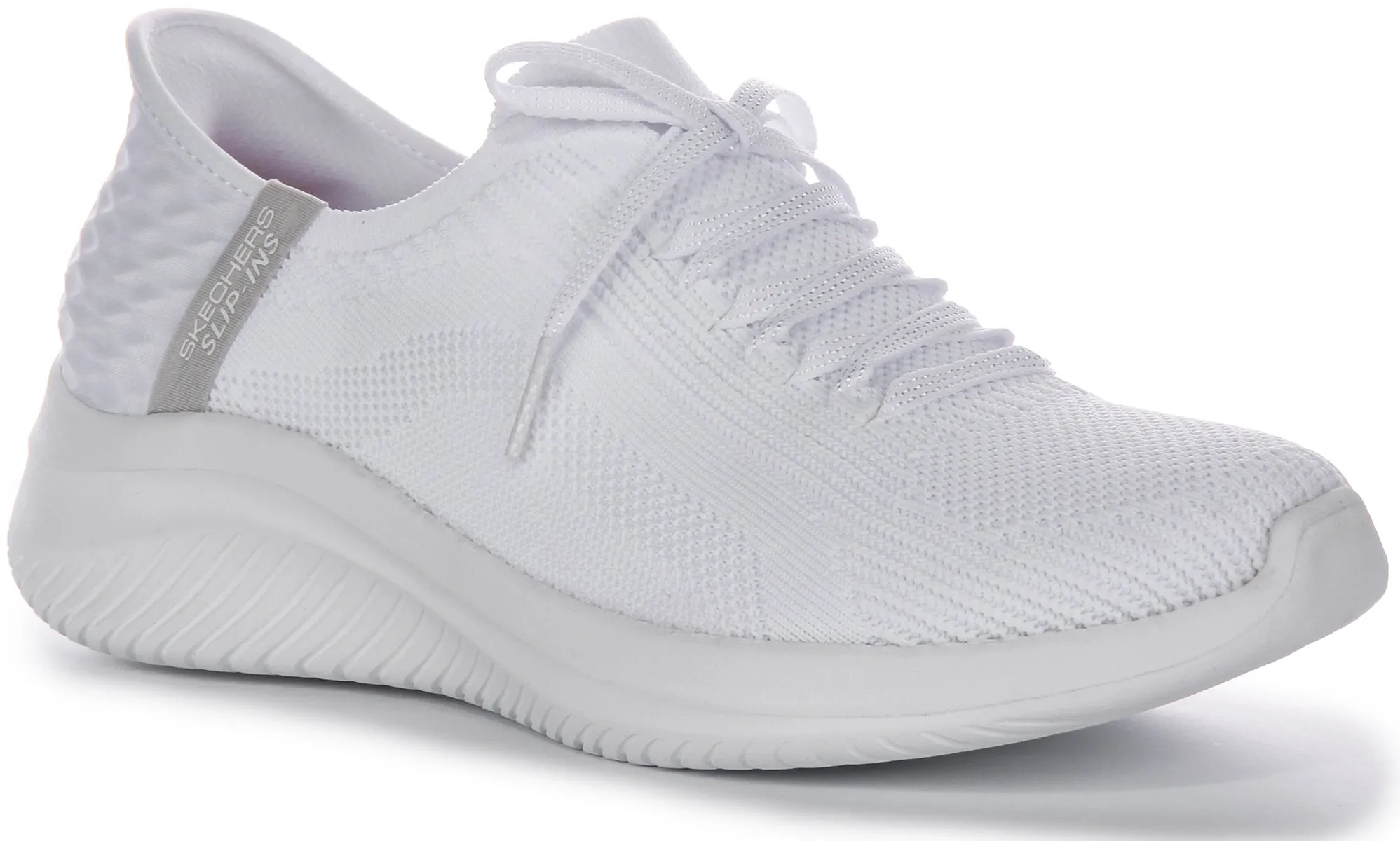 Skechers Ultra Flex 3.0 In White For Women