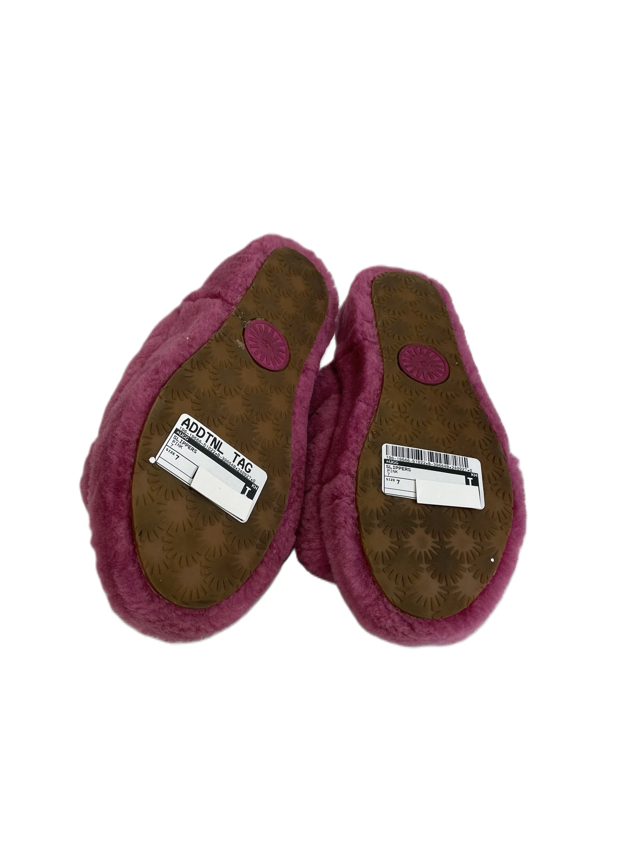 Slippers By Ugg In Pink, Size: 7