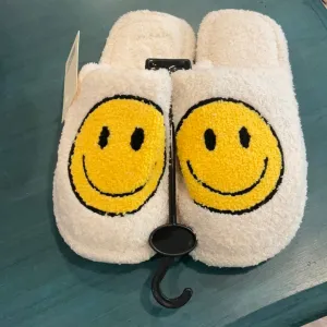 Smiley Face Slippers