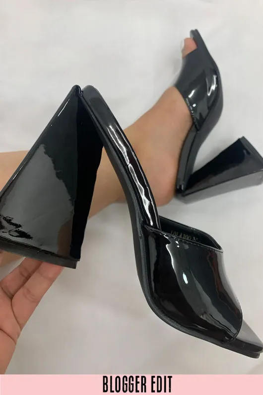 Square Toe Sculptured Block Heel