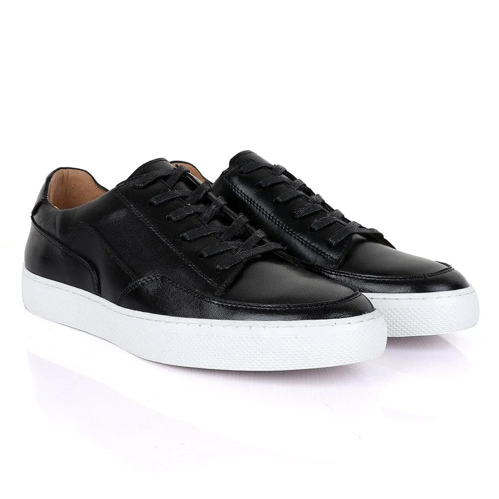 Terry Taylors  Men's Corporate Low Sneaker-Black