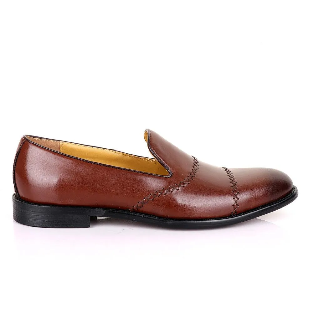 Terry Taylors Treading Brown Leather Shoe