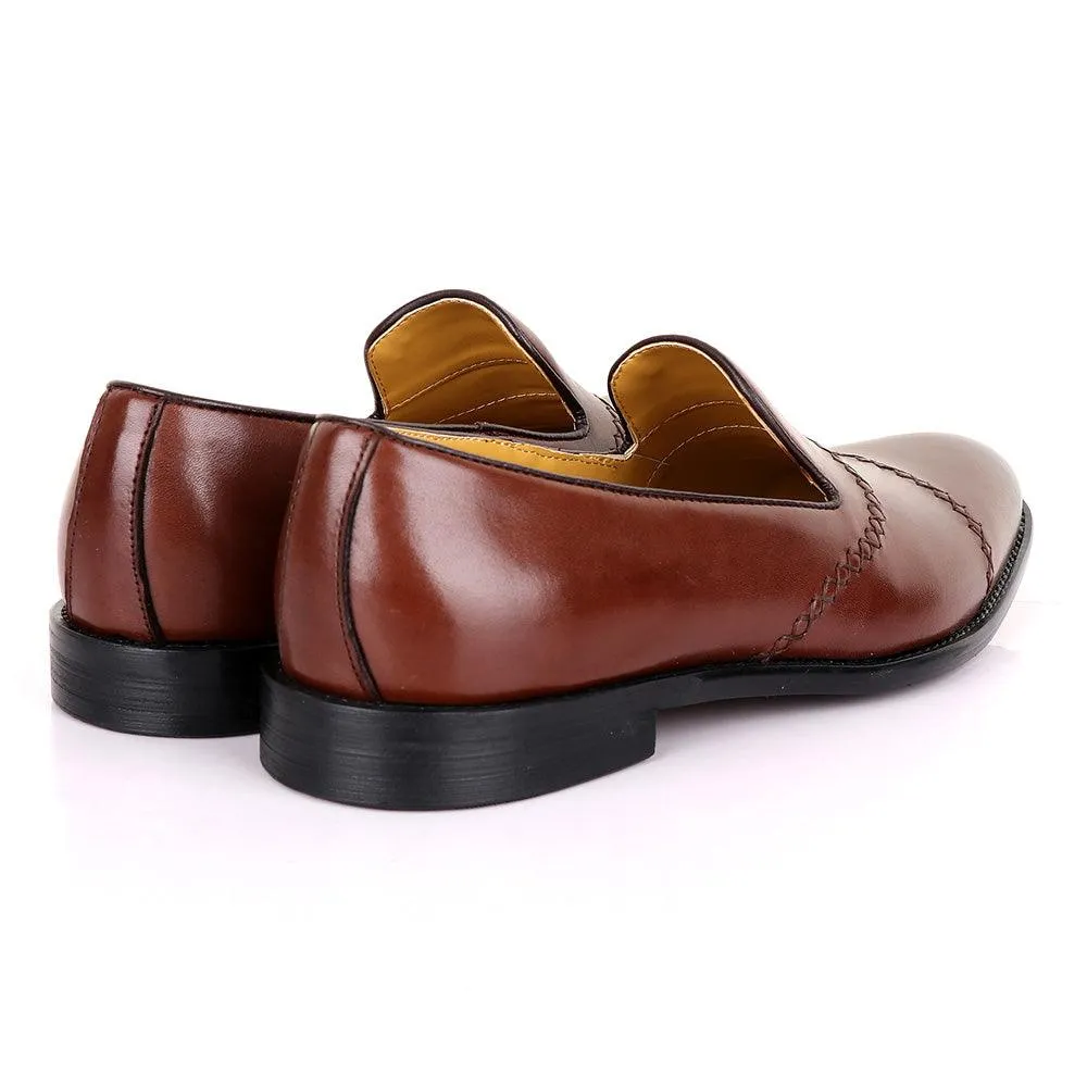 Terry Taylors Treading Brown Leather Shoe