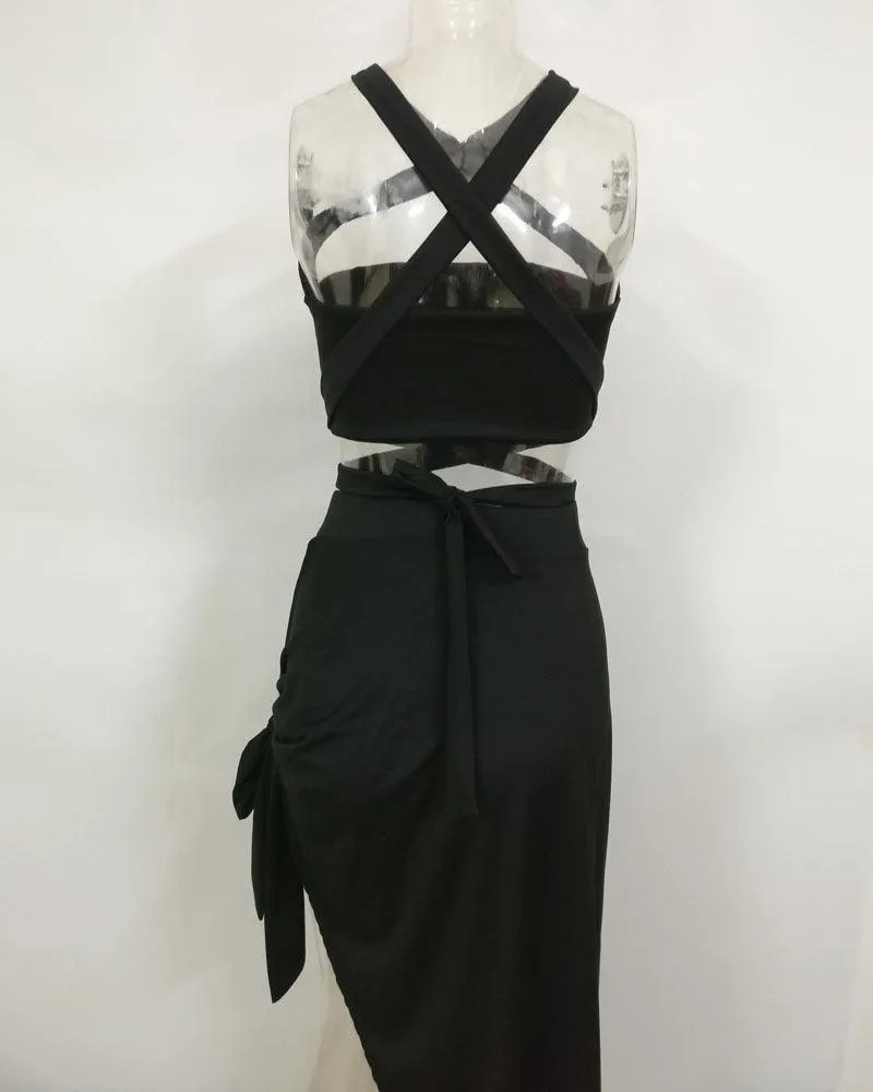 THE TIA TWO-PIECE DRESS