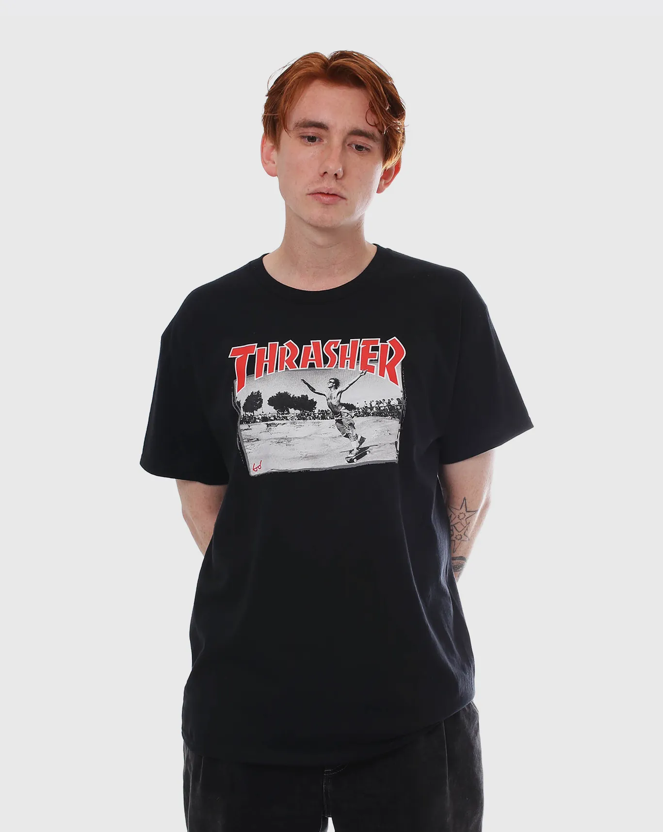 Thrasher Jake Dish Shirt - Black - Sale