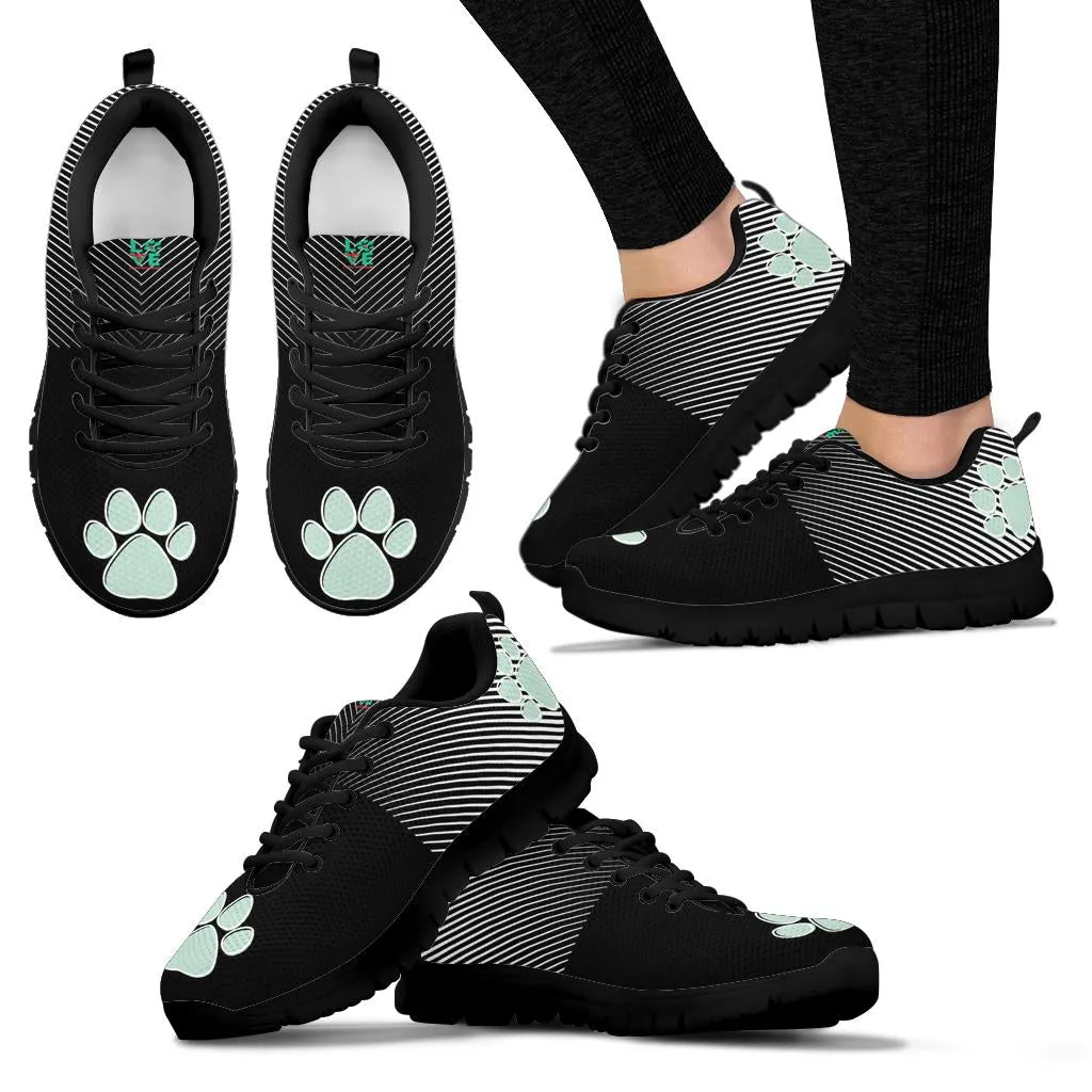 Three pawprints  -  Women's Sneakers