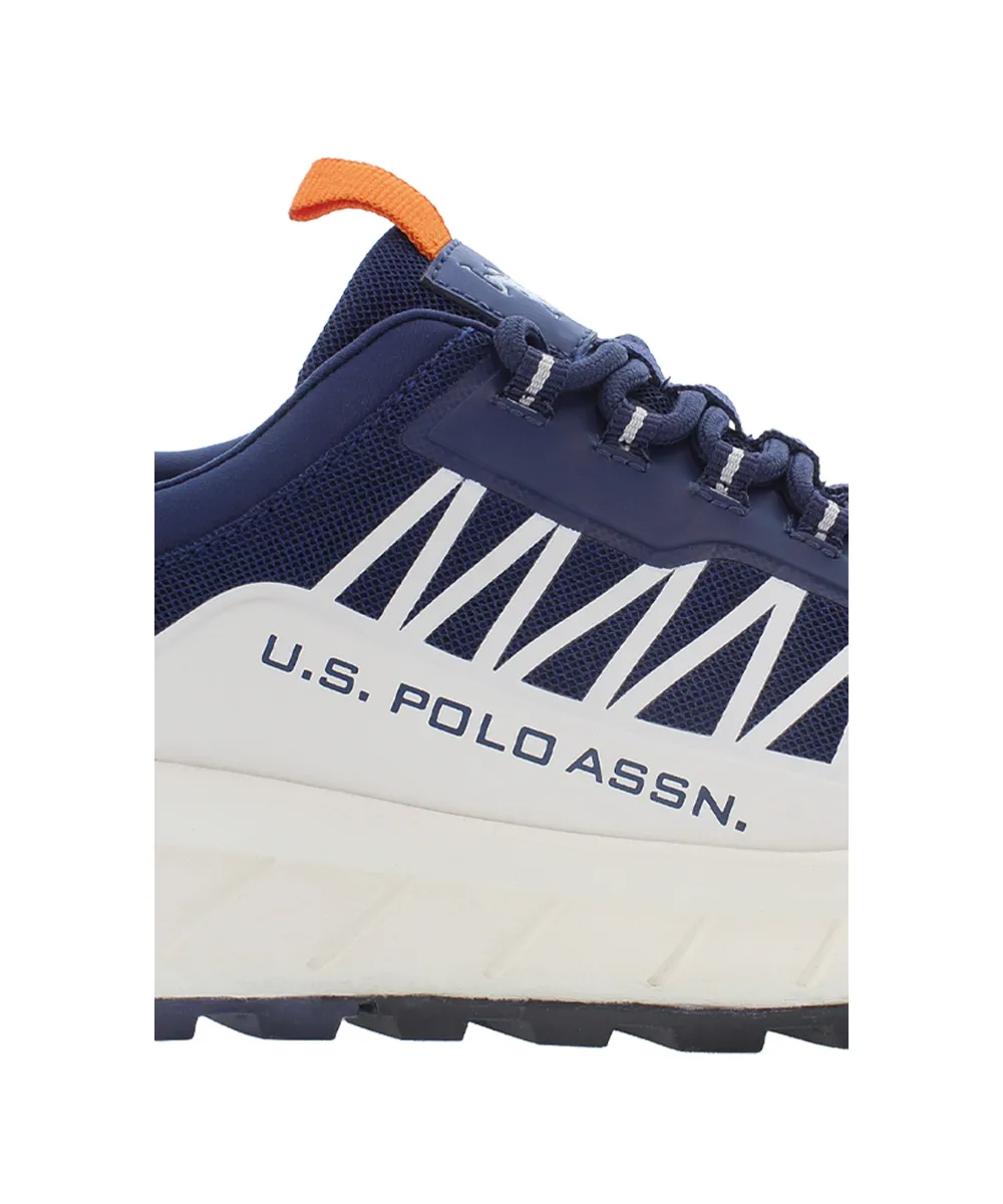 US POLO MENS RUNNING MESH AND LYCRA FOOTWEAR